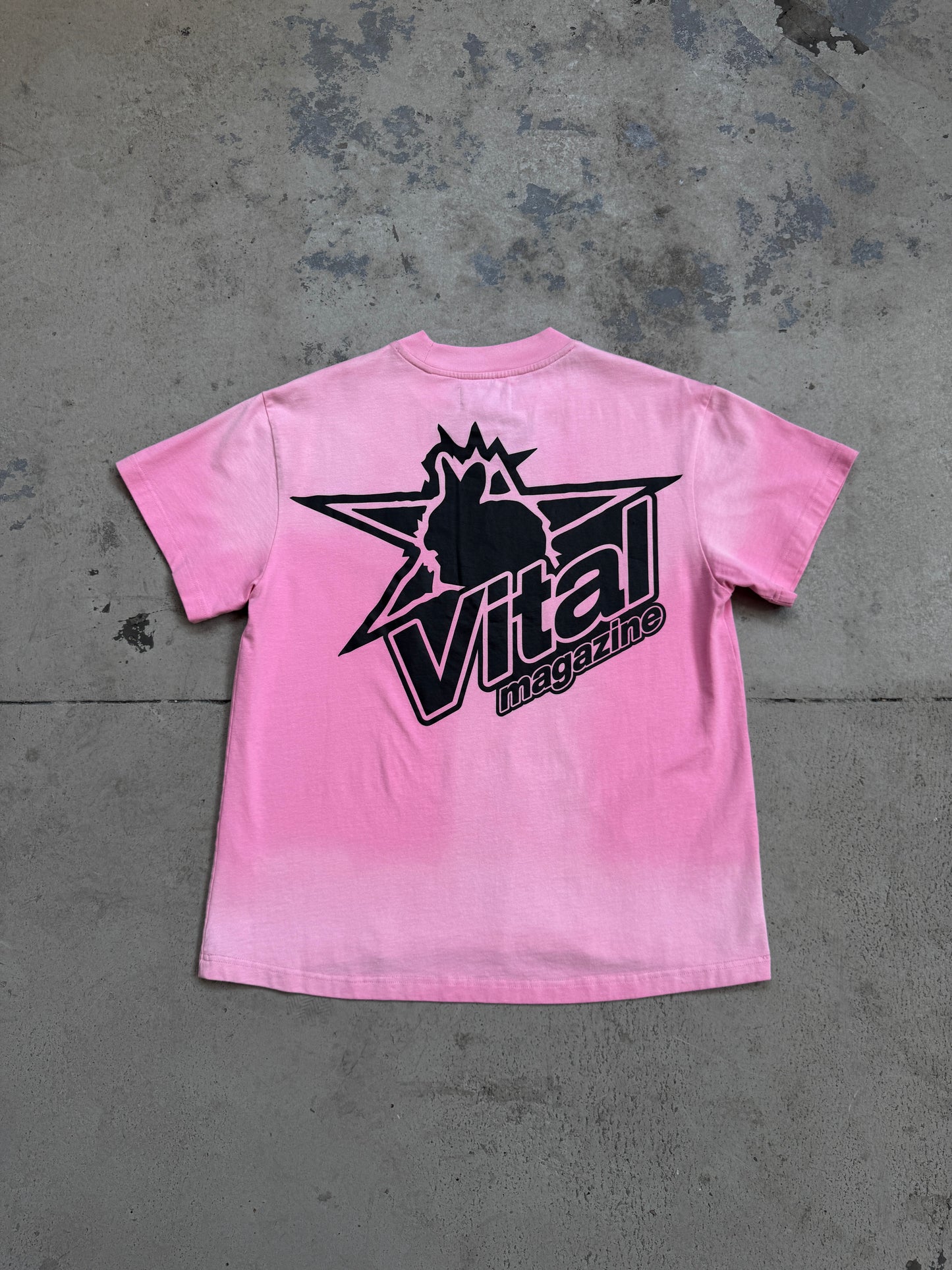 Vital “Magazine” Tee (Pink)