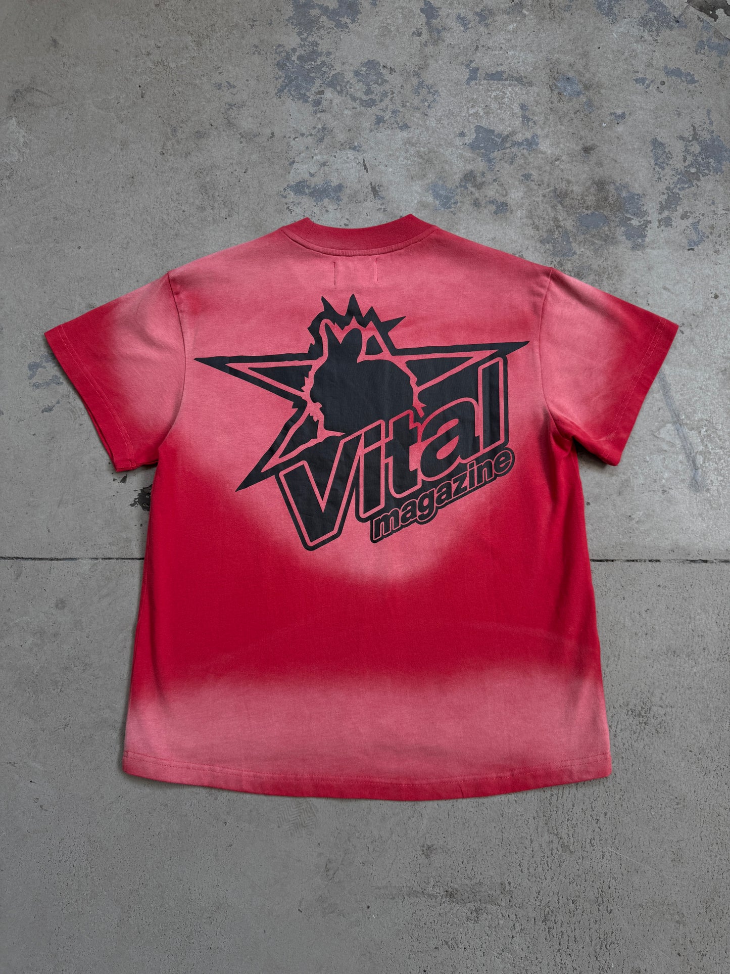 Vital “Magazine” Tee (Red)