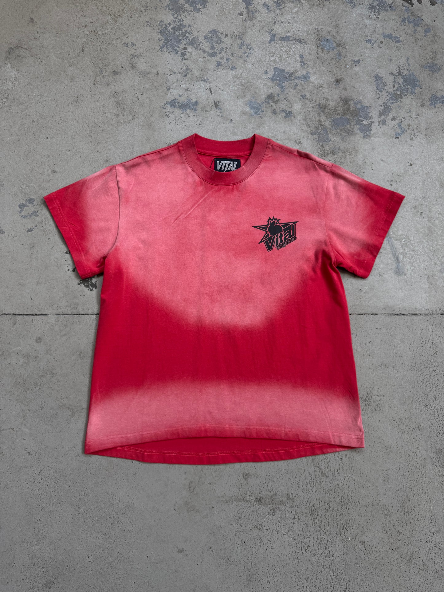 Vital “Magazine” Tee (Red)