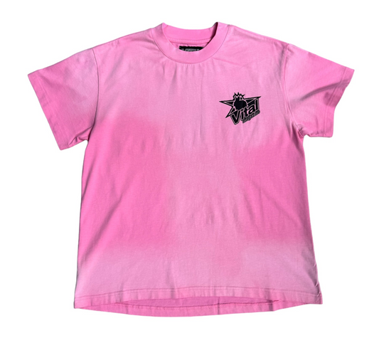 Vital “Magazine” Tee (Pink)