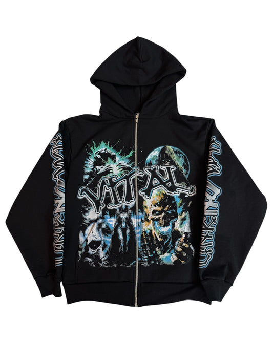 Vital Underworld Zip Up (Blue)