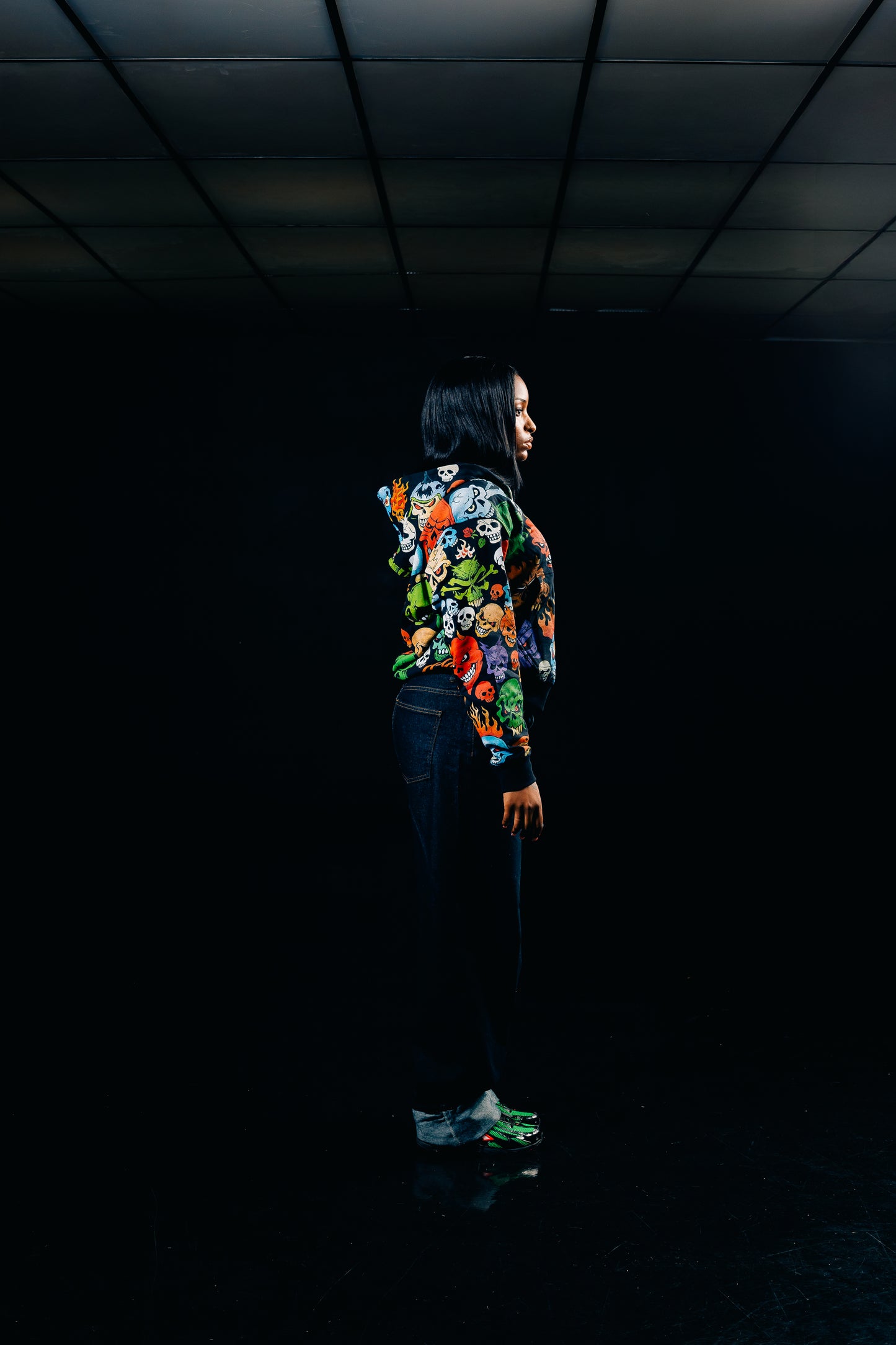 Vital “Skull Army” Zip-Up